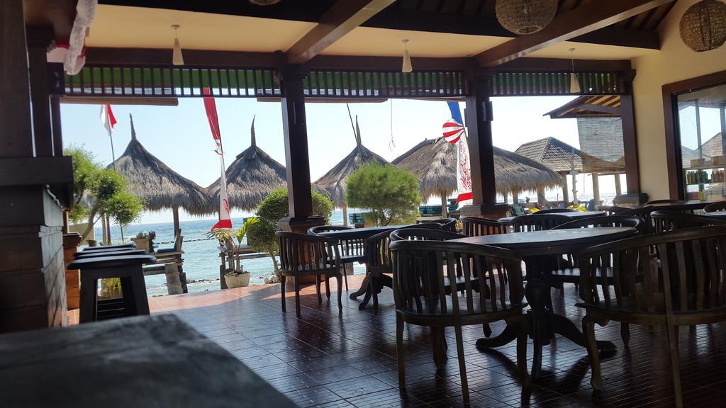 Coral Beach Pizza Cottages Gili Trawangan Exterior foto